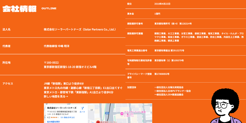 ソーラーパートナーズ2