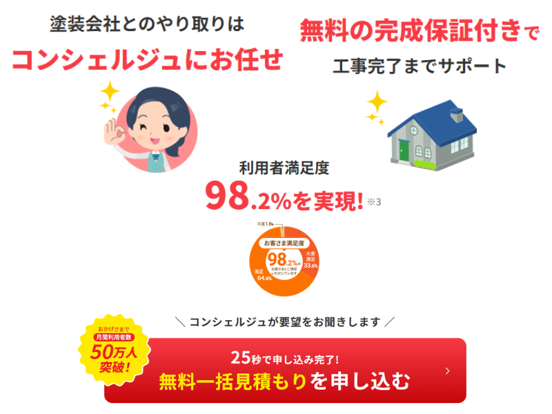 リフォームガイド外壁塗装申込み